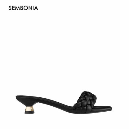 SEMBONIA Women Synthetic Leather Heeled Sandal - 06315-20040S