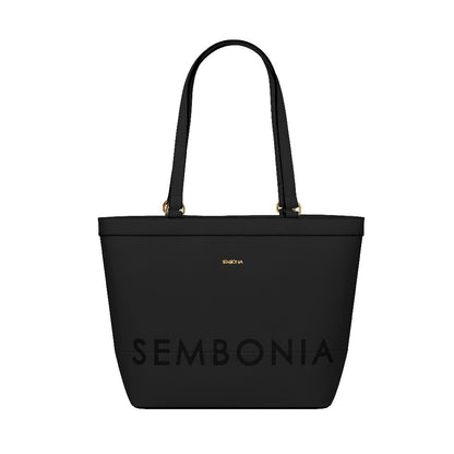 SEMBONIA Whimsical Embroidered Logo Tote Bag - 0603651-303S
