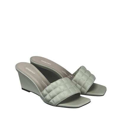 SEMBONIA Women Recycled Materials of Synthetic Leather Wedges - 06315-30070S