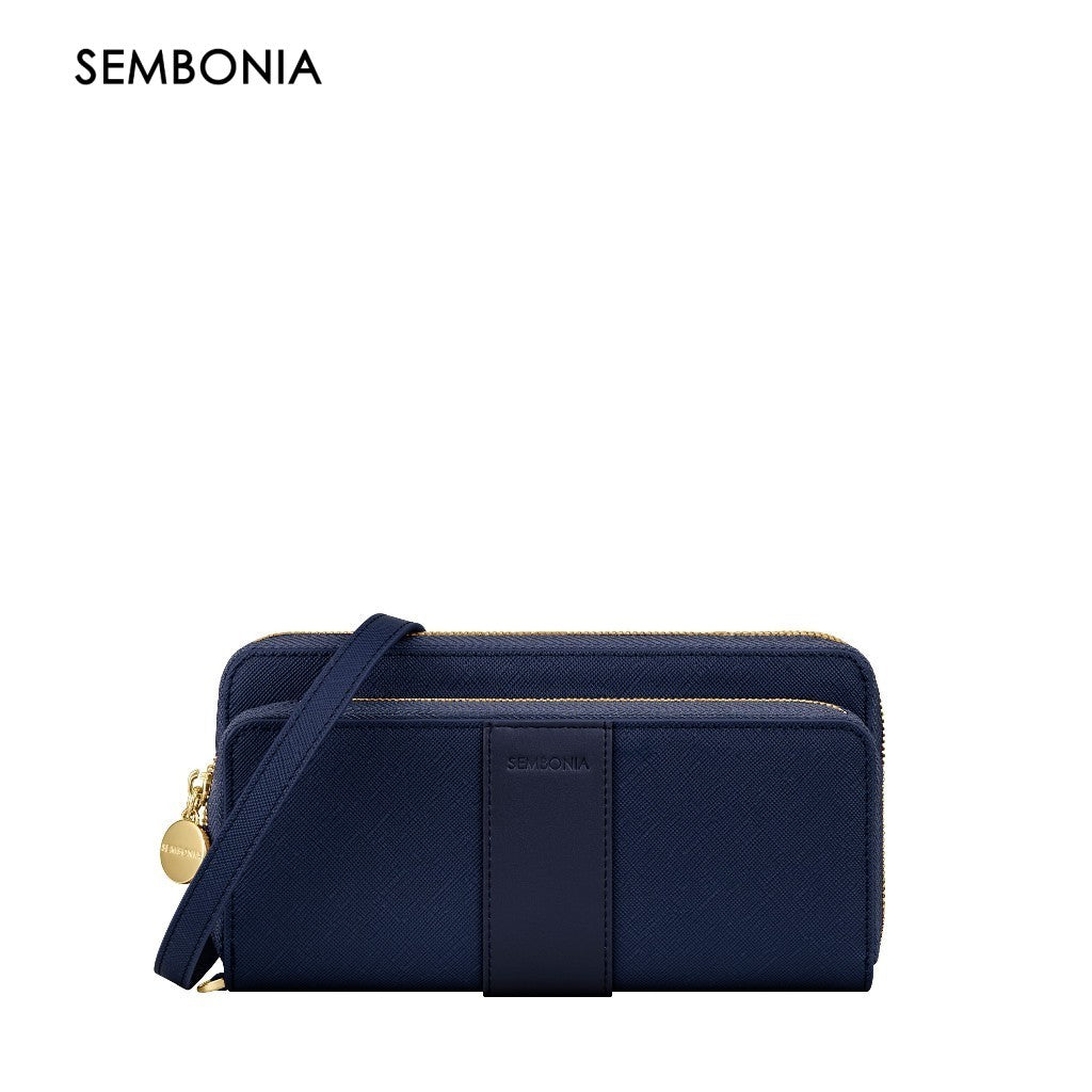 SEMBONIA Crossgrain 2-Tier Zip-around Wallet - 0602469-515S