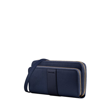 SEMBONIA Crossgrain 2-Tier Zip-around Wallet - 0602469-515S