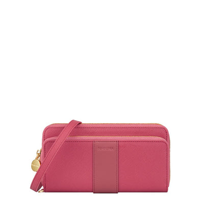 SEMBONIA Crossgrain 2-Tier Zip-around Wallet - 0602469-515S