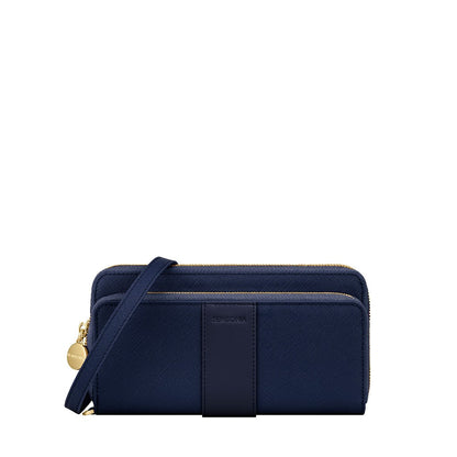 SEMBONIA Crossgrain 2-Tier Zip-around Wallet - 0602469-515S