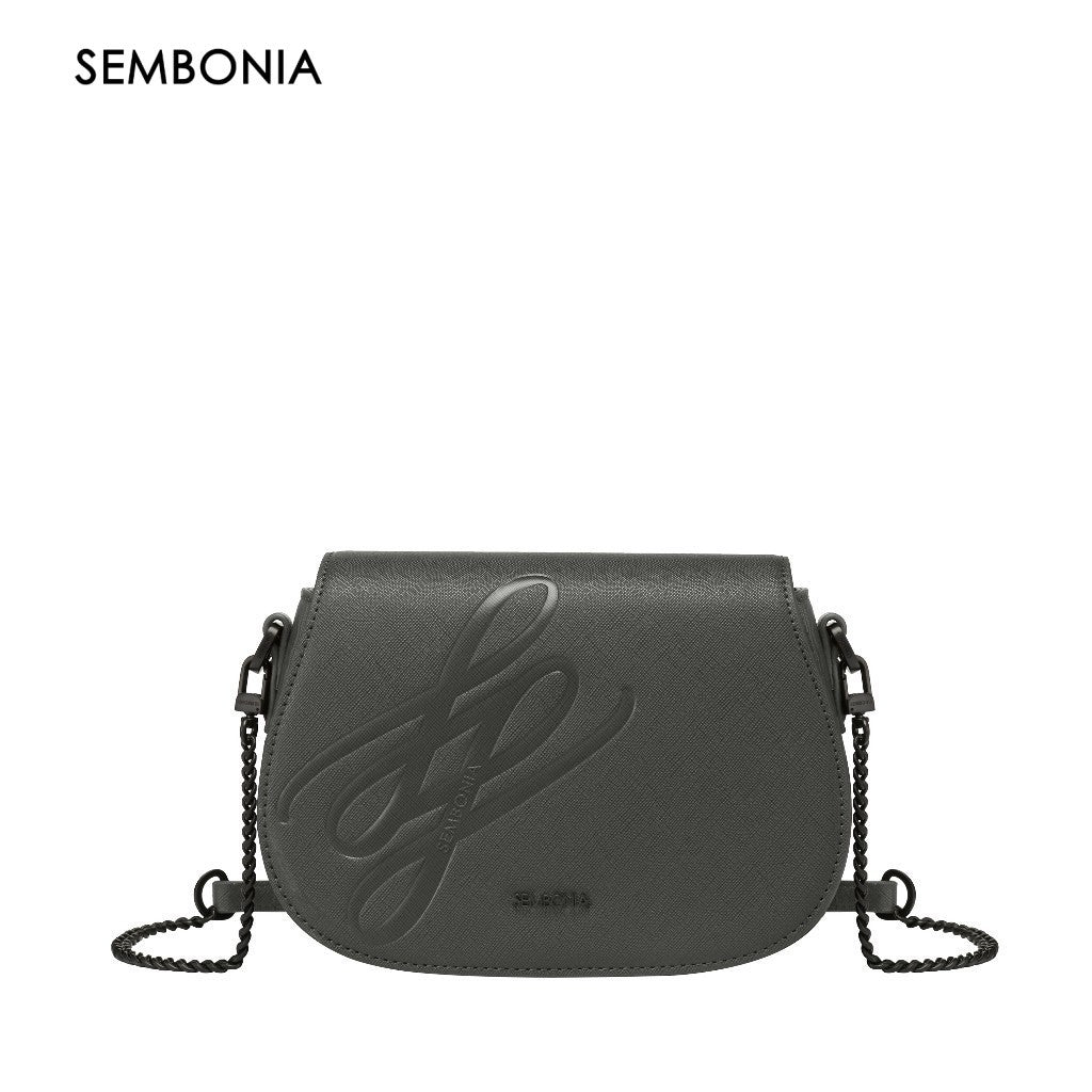 SEMBONIA Sembonia Sustainability Debossed-Logo Crossbody Bag - 0603794-305S