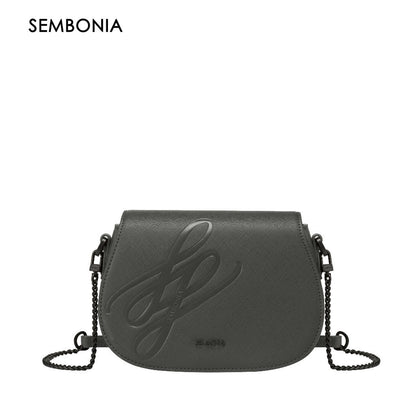 SEMBONIA Sembonia Sustainability Debossed-Logo Crossbody Bag - 0603794-305S