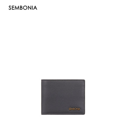 SEMBONIA Crossgrain Leather ID Passcase Wallet - 066372-503B