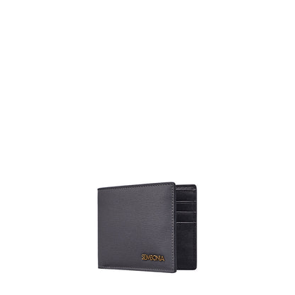 SEMBONIA Crossgrain Leather ID Passcase Wallet - 066372-503B