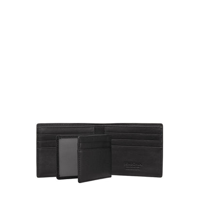 SEMBONIA Crossgrain Leather ID Passcase Wallet - 066372-503B