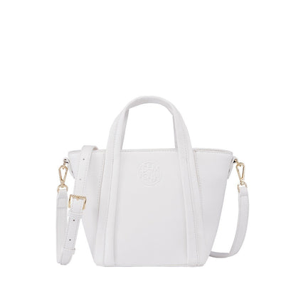 Small Divine Circular Embossed Crossbody Bag - 0603834-013S