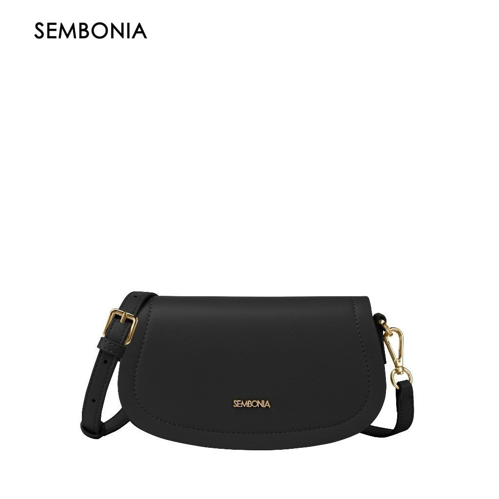 SEMBONIA The Curve Half Moon Crossbody Bag - 0603819-005S