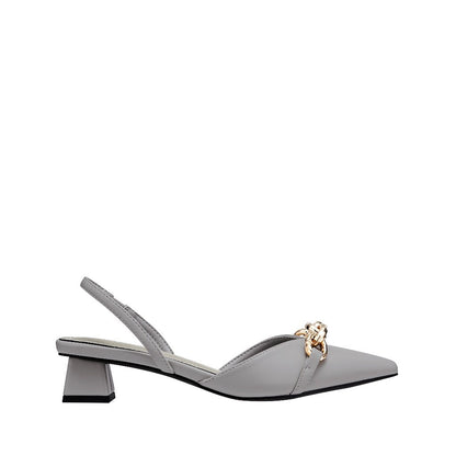 SEMBONIA Women Recycled Materials of Synthetic Leather Mule - 06316-90064S