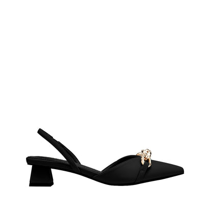 SEMBONIA Women Recycled Materials of Synthetic Leather Mule - 06316-90064S