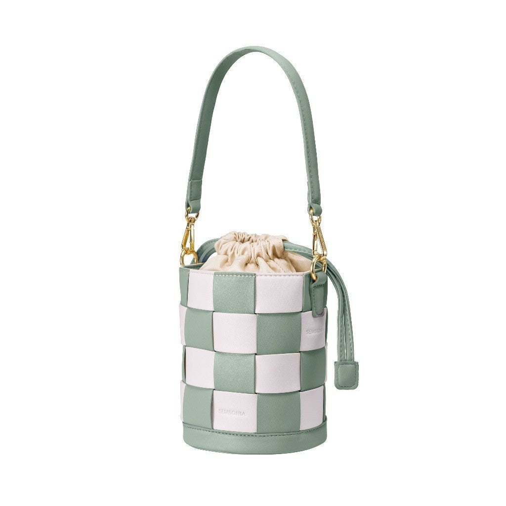 Charlotte Classic Plaid Bucket Bag - 0603813-004S
