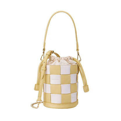 Charlotte Classic Plaid Bucket Bag - 0603813-004S