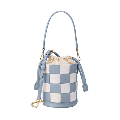 Charlotte Classic Plaid Bucket Bag - 0603813-004S