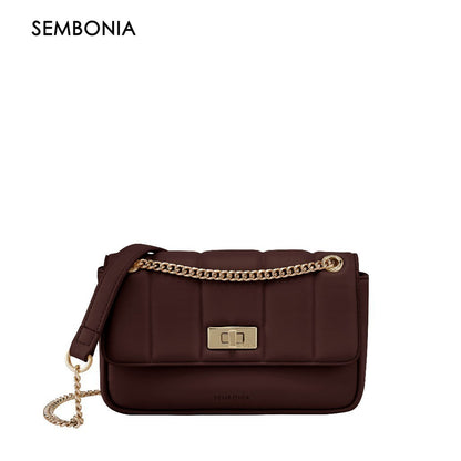 Quilted Grid Crossbody Bag-0603725-307S