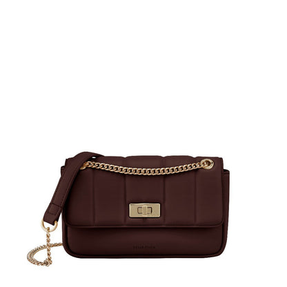 Quilted Grid Crossbody Bag-0603725-307S