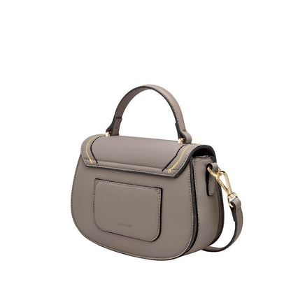 SEMBONIA Classy Contrast Stich-Trim Crossbody Bag - 0603764-006S