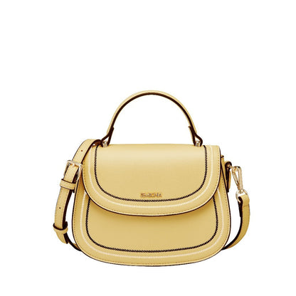 SEMBONIA Classy Contrast Stich-Trim Crossbody Bag - 0603764-006S