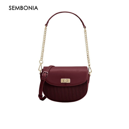 SEMBONIA Curved Crossbody Bag -0603801-002S