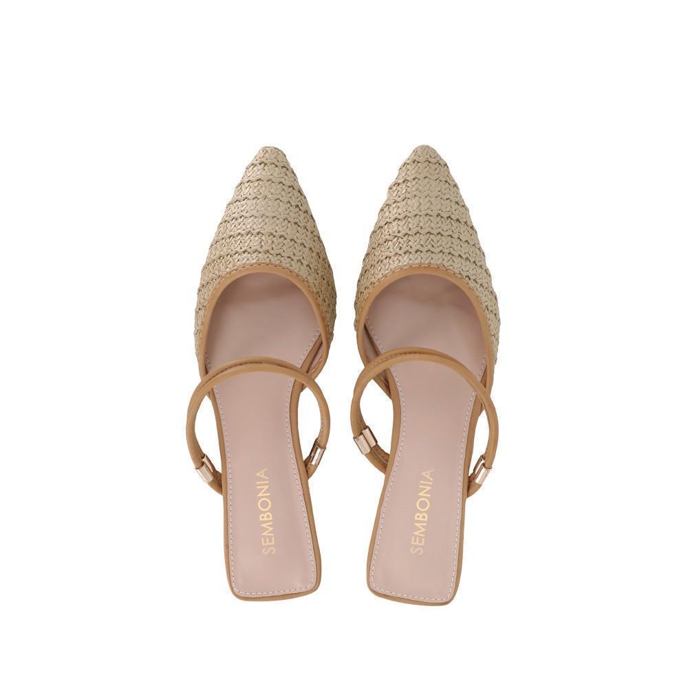 SEMBONIA Women Raffia Mules - 06348-90023