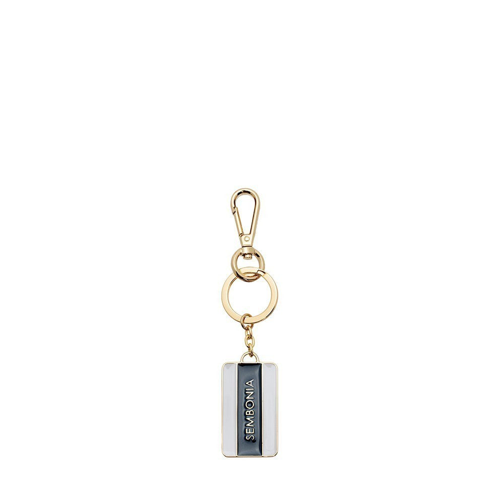 SEMBONIA Colorblock Enamelled Keychain - 0602963-902-01