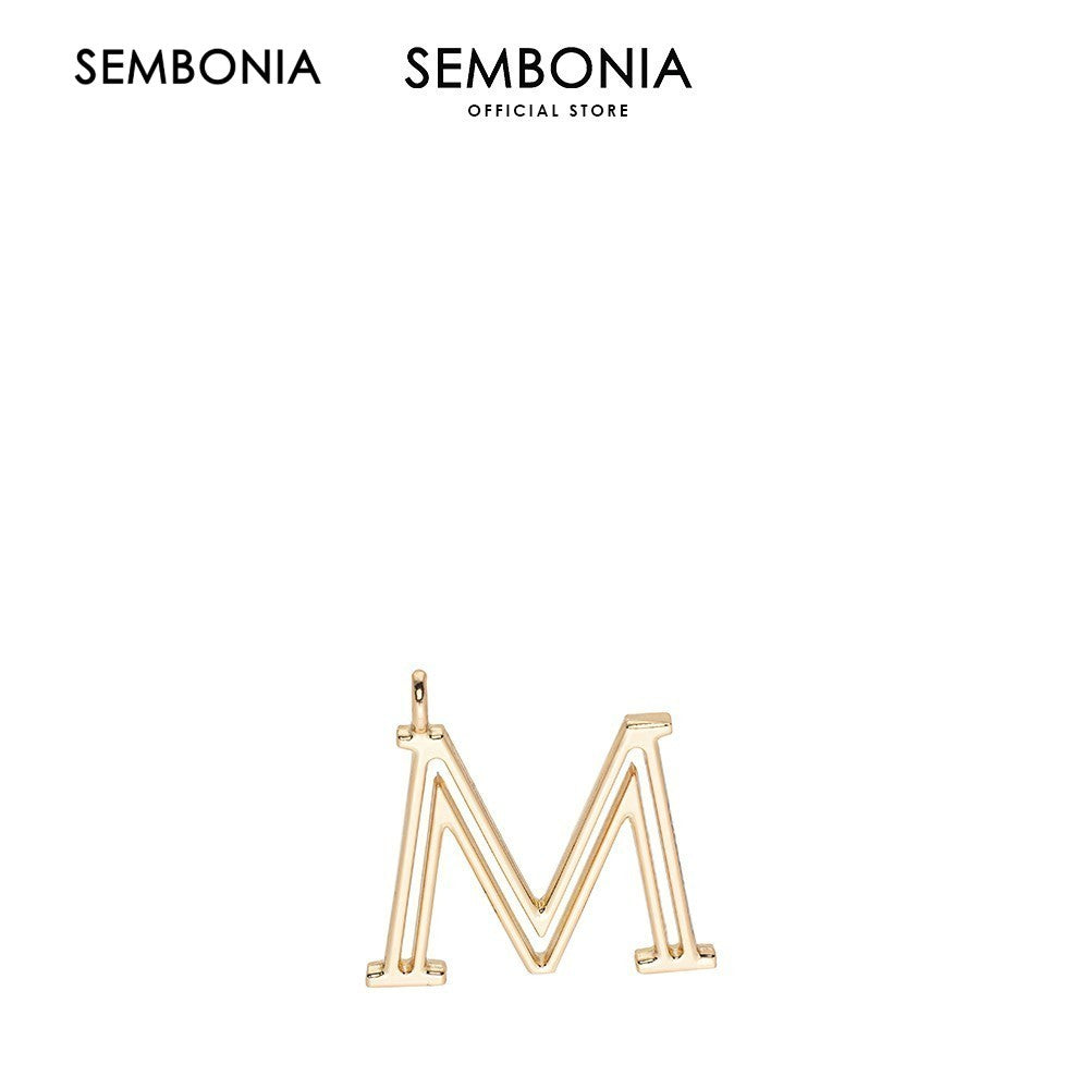 SEMBONIA Initial Alphabet Bag Charm - 0603142-903M-02