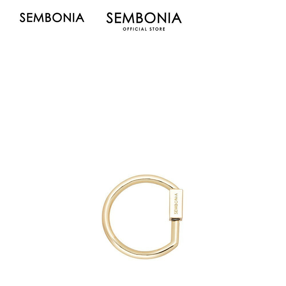 SEMBONIA Initial Bag Charm Carabiner - 0603142-902-02