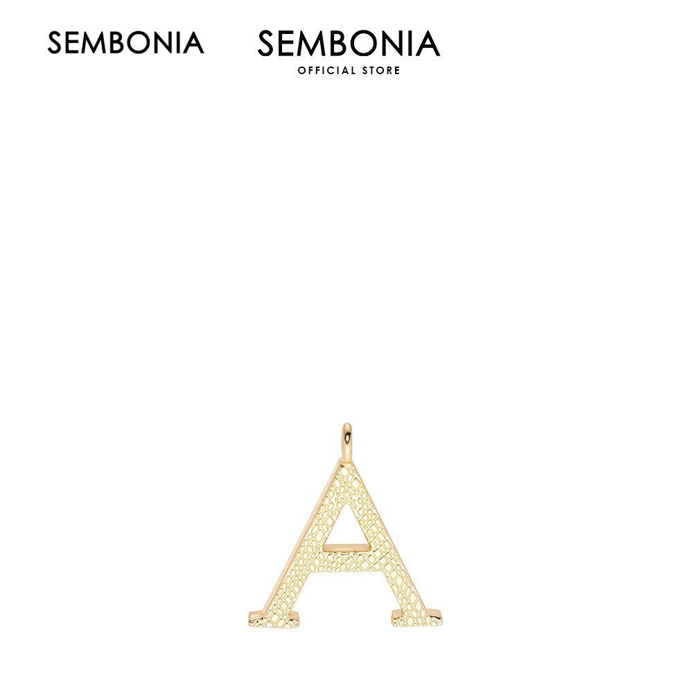 SEMBONIA Initial Alphabet Bag Charm - 0603142-903A-02