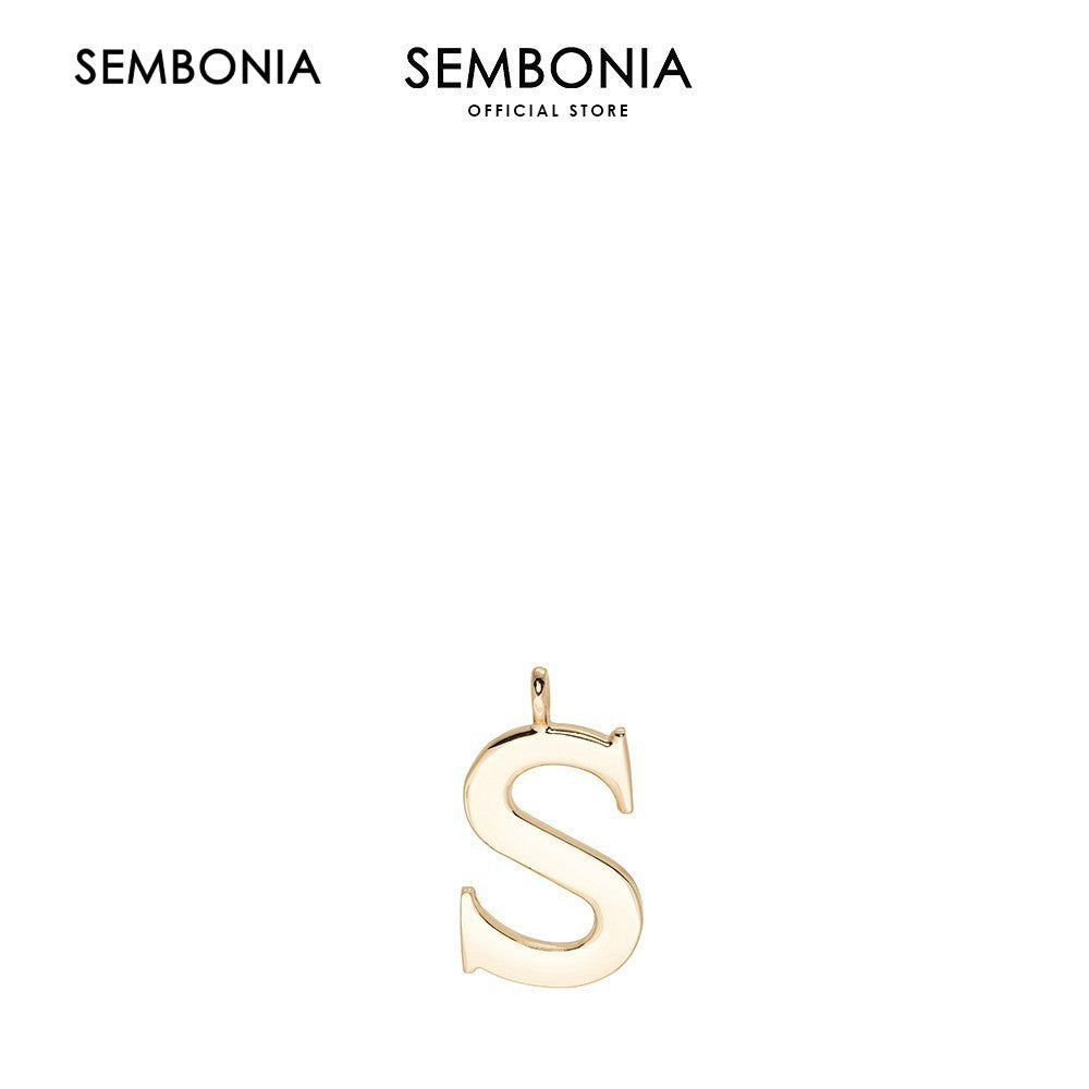SEMBONIA Initial Alphabet Bag Charm - 0603142-903S-02