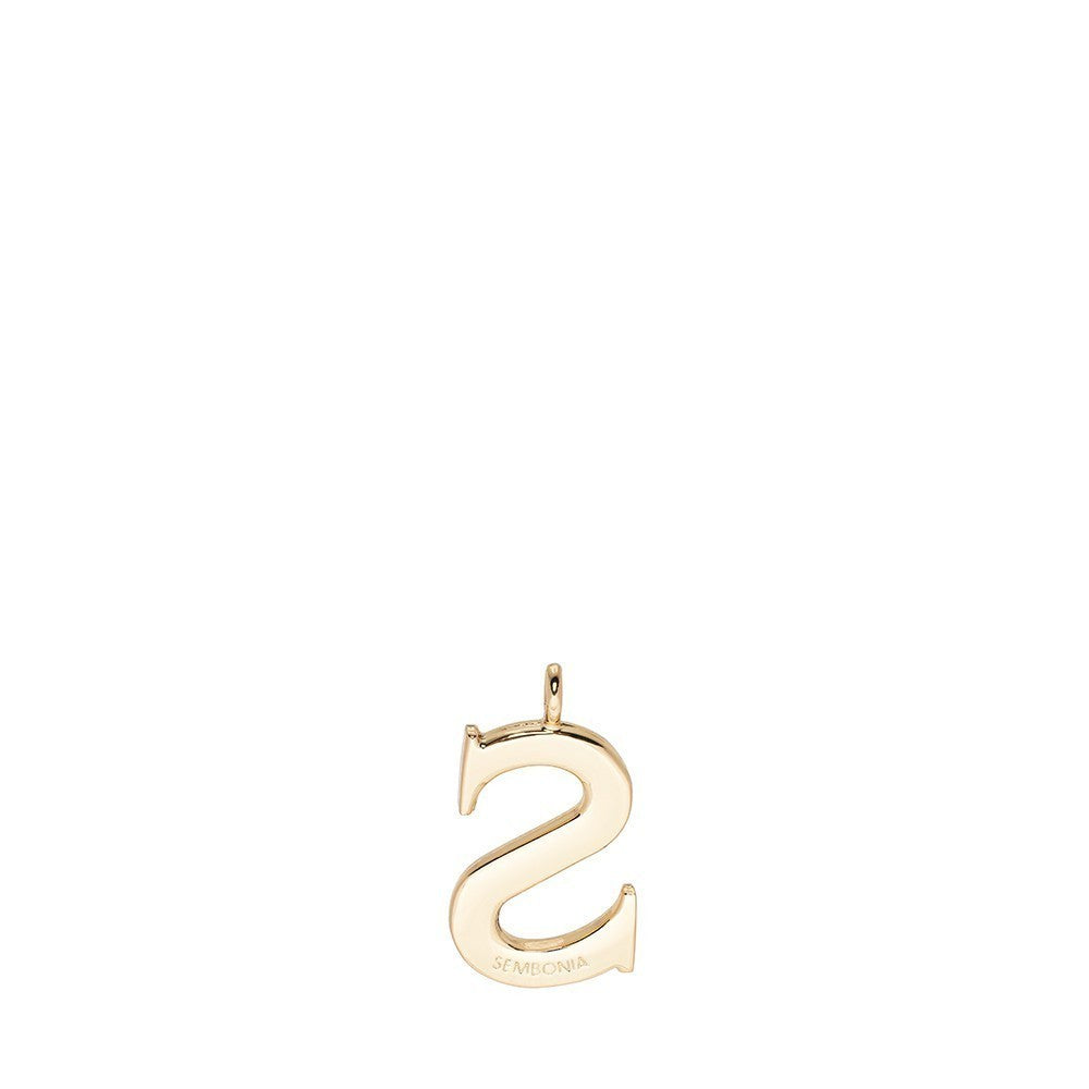 SEMBONIA Initial Alphabet Bag Charm - 0603142-903S-02