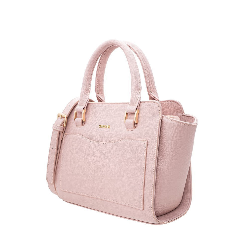 SEMBONIA Small Crossgrain Satchel Bag - 0603395-001-24