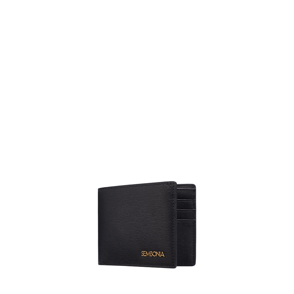 SEMBONIA Textured Leather Compact ID Wallet - 066404-502A-98