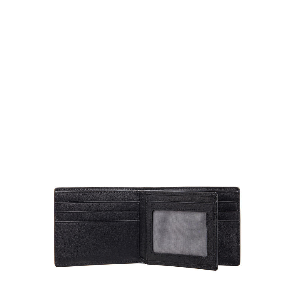 SEMBONIA Textured Leather Compact ID Wallet - 066404-502A-98