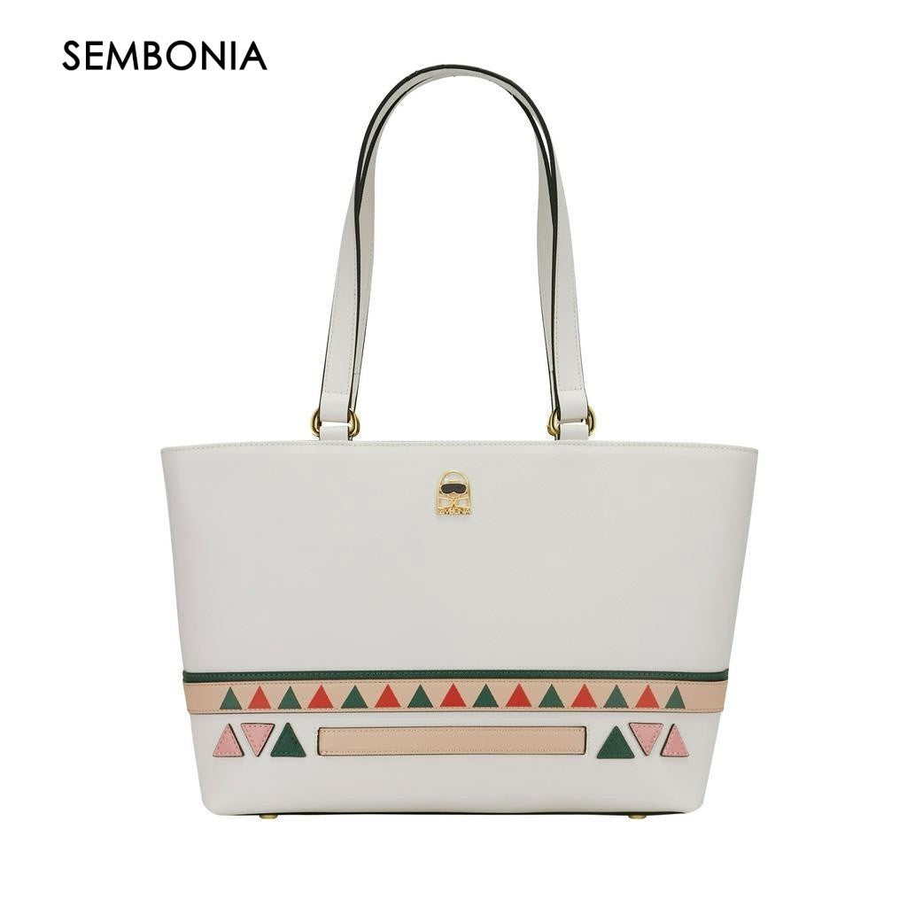 SEMBONIA Earnestly Eco Chevron Tote Bag - 0603641-303S-21