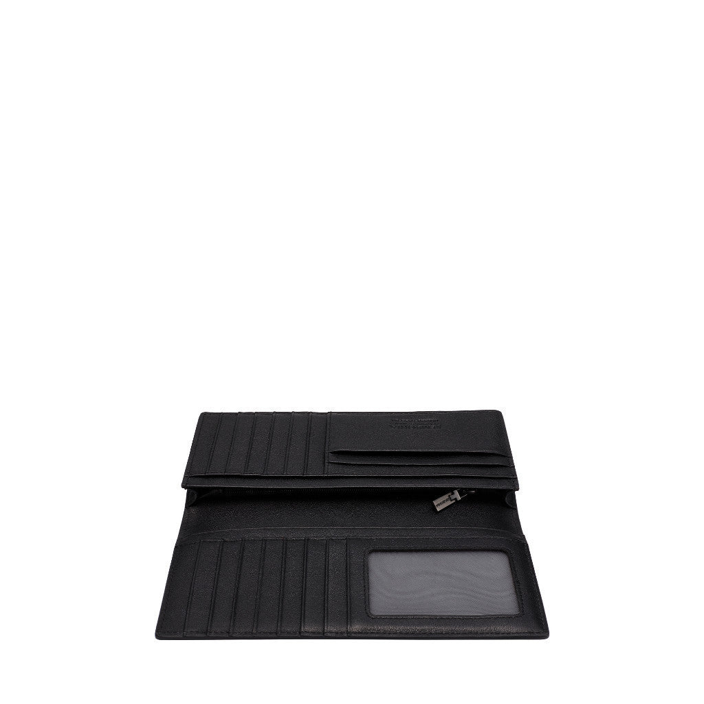 SEMBONIA Crossgrain Leather Bi-Fold Long Wallet - 066372-601B-88