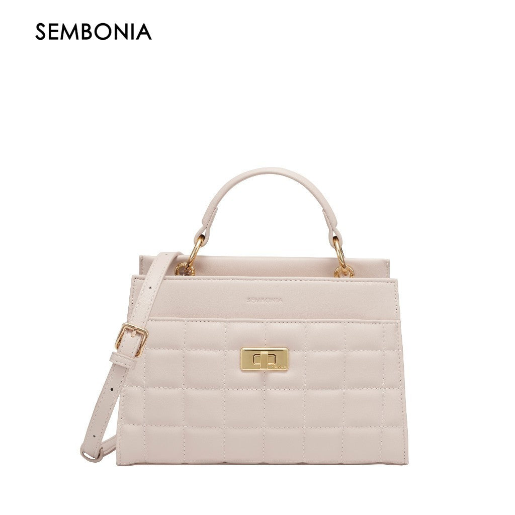 SEMBONIA Puffer Quilted Satchel Bag - 0603686-308S-21