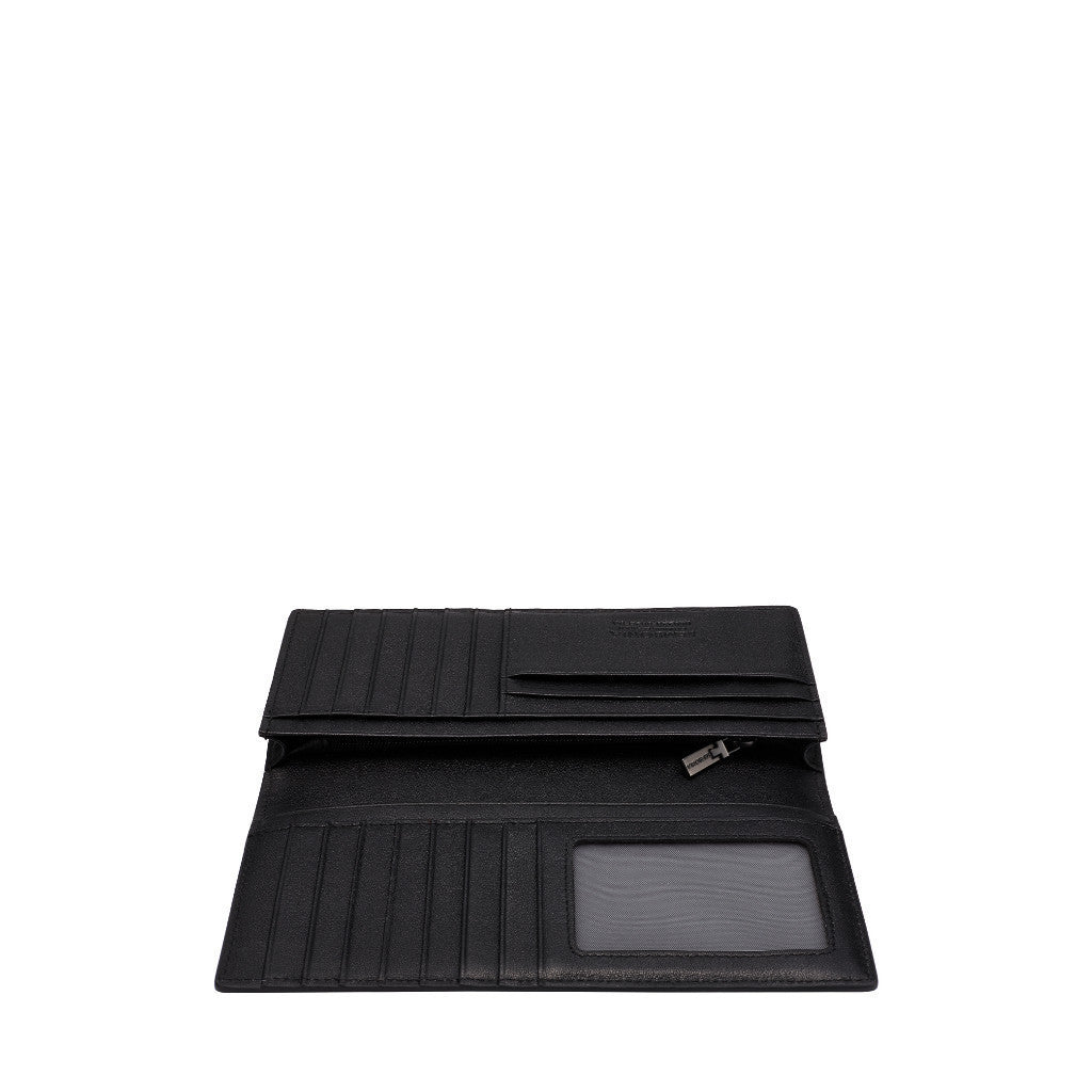 SEMBONIA Crossgrain Leather Bi-Fold Long Wallet - 066228-502B-93