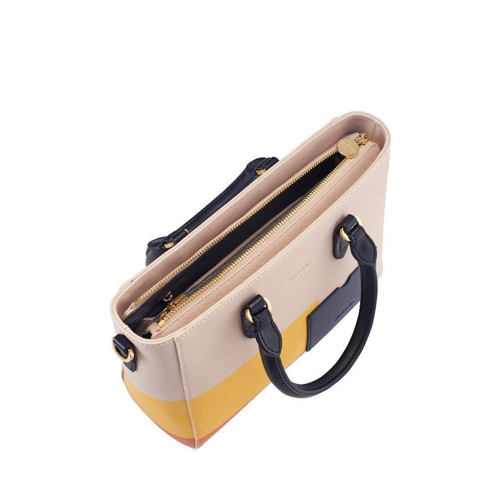 SEMBONIA Helda Color-Block Satchel Bag - 0603842-321S-21