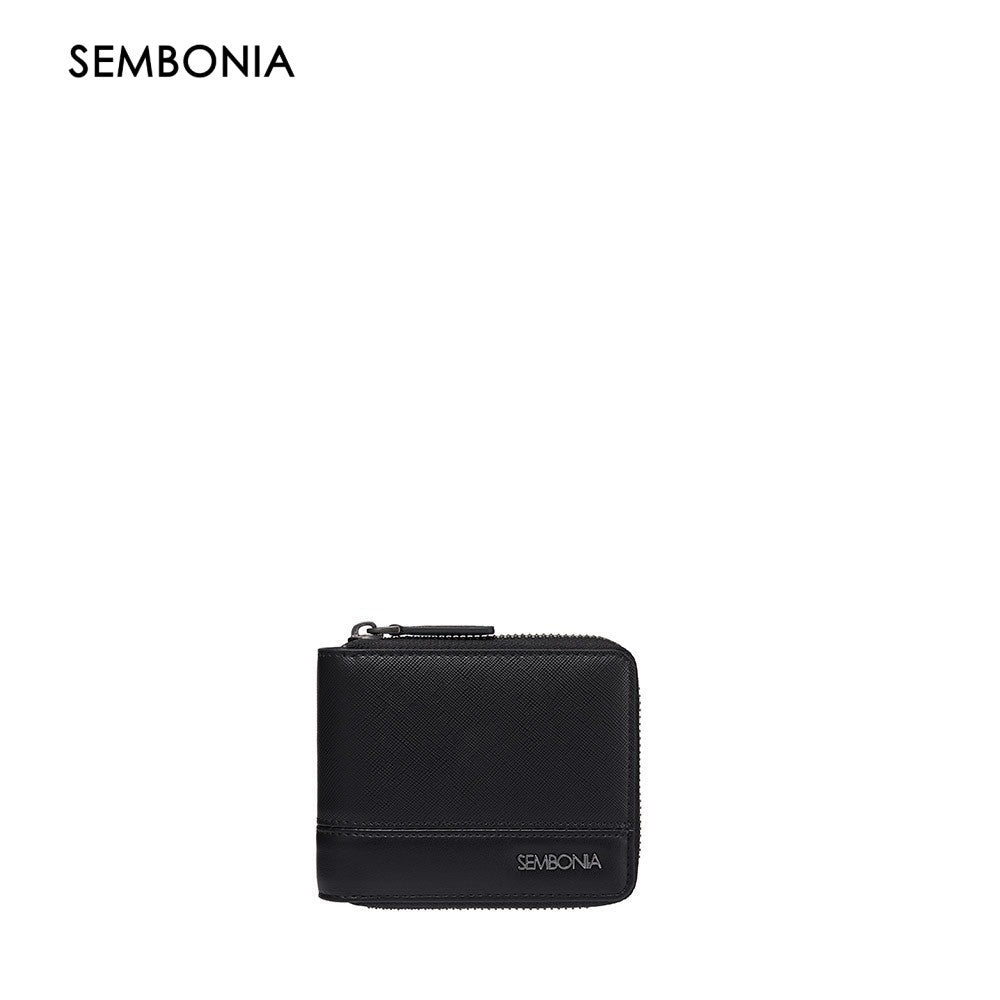 SEMBONIA Zip Centre Flap Bi-Fold Wallet With Coin CompartMent - 066452-504S-98