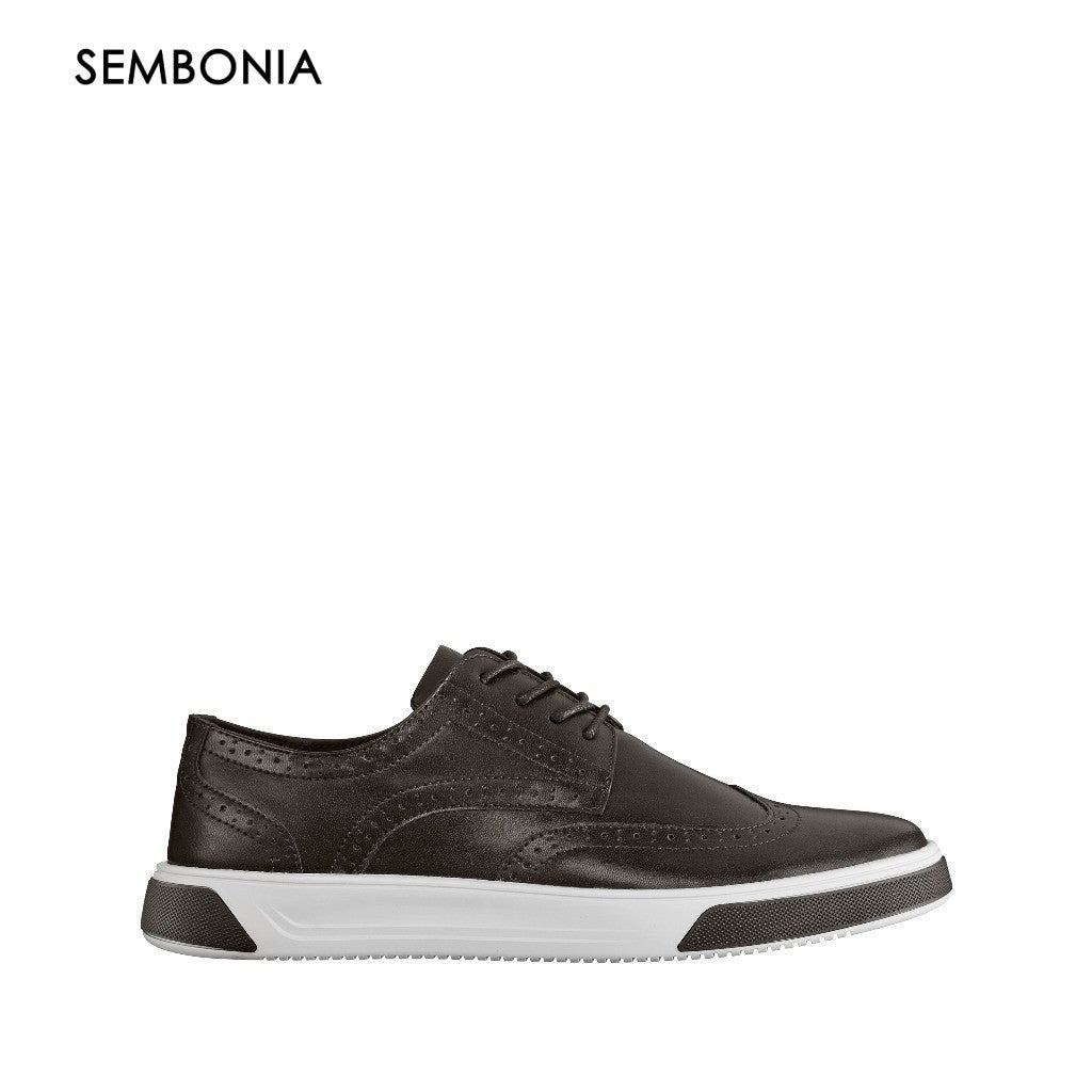 SEMBONIA Men Recycled Materials of Synthetic Leather Brogue - 06657-05003S