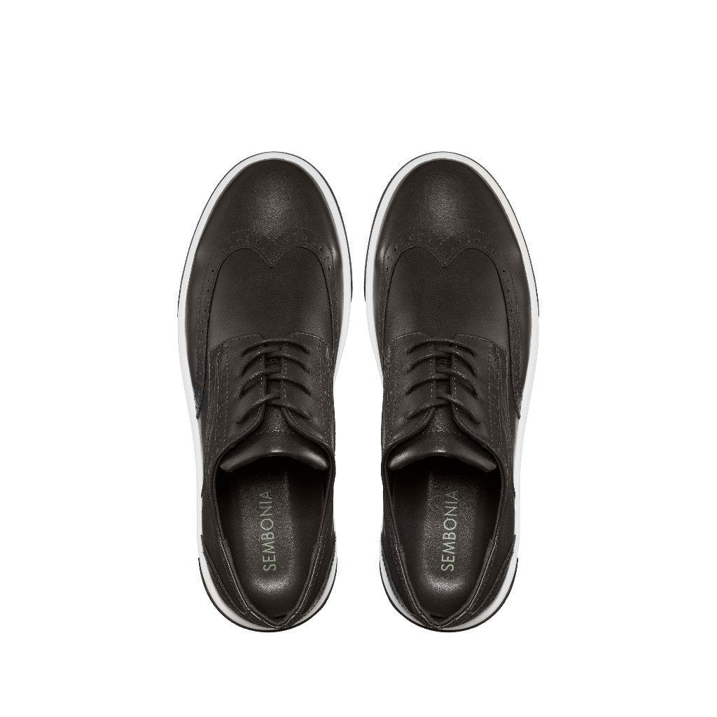 SEMBONIA Men Recycled Materials of Synthetic Leather Brogue - 06657-05003S