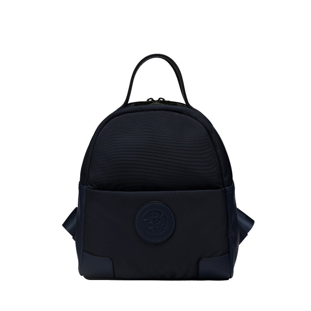 SEMBONIA Traveler Logo Patch Décor Nylon Backpack - 0603897-009S