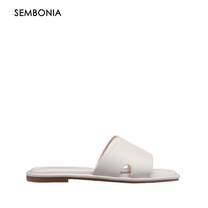 SEMBONIA Women Recycled Materials of Synthetic Leather Flats - 06348W-10106S