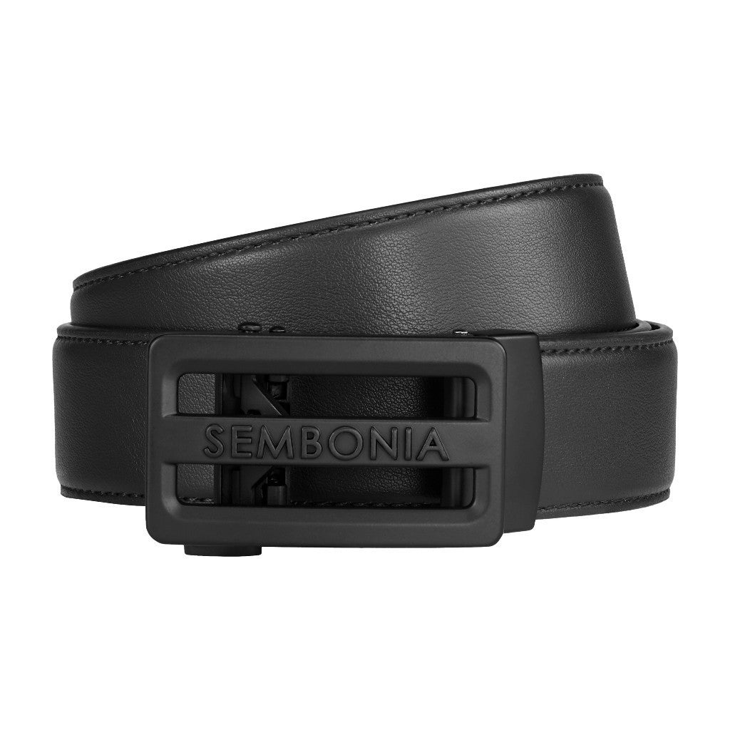 Men 3.5 Cm Auto Plaque Buckle Belt