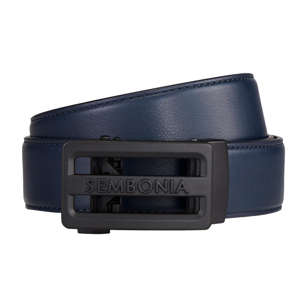 Men 3.5 Cm Auto Plaque Buckle Belt