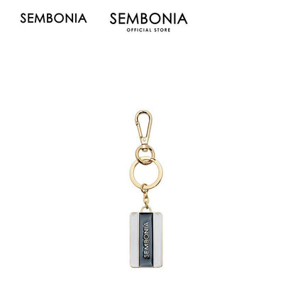 SEMBONIA Colourblock Enamelled Keychain - 0602963-902-01
