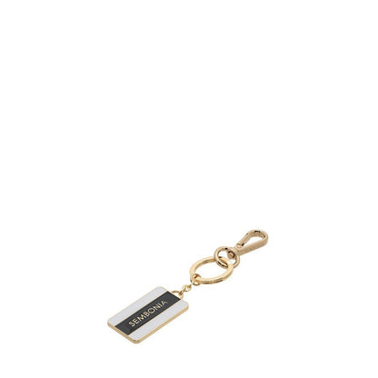 SEMBONIA Colourblock Enamelled Keychain - 0602963-902-01