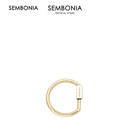 SEMBONIA Initial Bag Charm Carabiner - 0603142-902-02