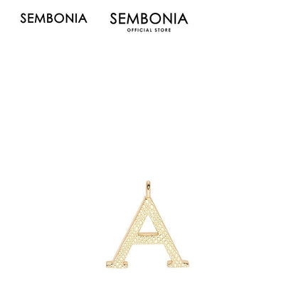 SEMBONIA Initial Alphabet Bag Charm - 0603142-903A-02